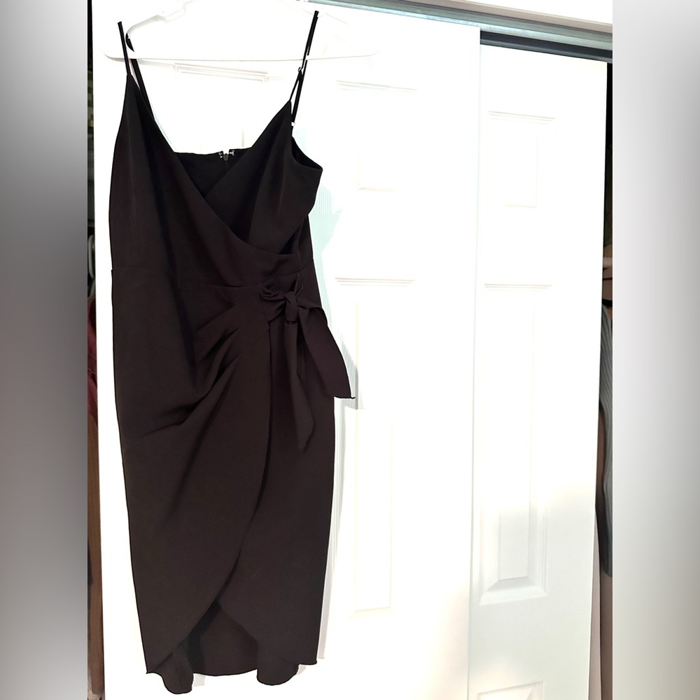 BCBGeneration Black Midi Dress